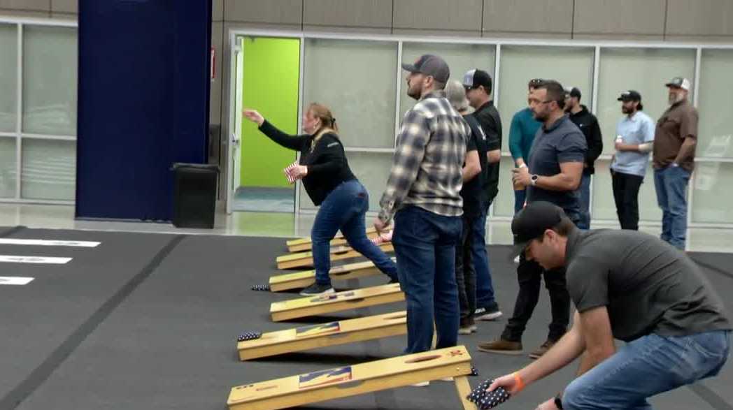 Hundreds compete in Roseville Battle of the Bags cornhole competition