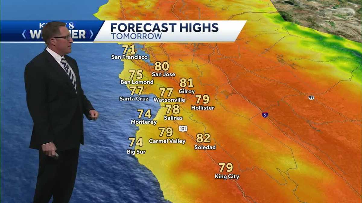 KSBW 8 Weather for October 27