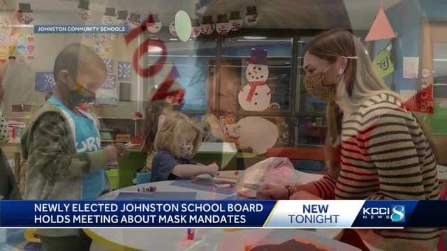 Johnston school board decides to drop mask requirement - Vimarsana News