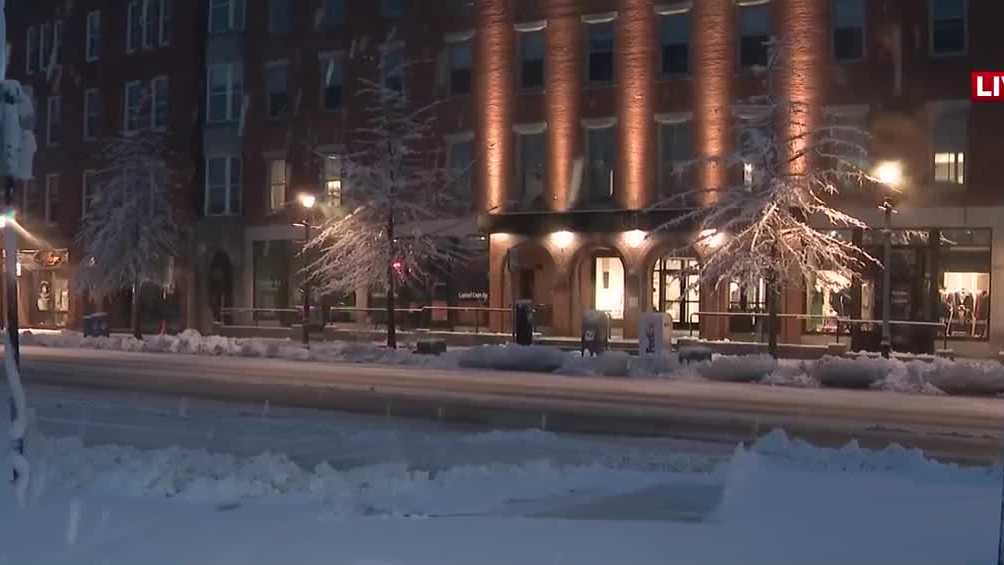 New Hampshire road conditions: Heavy, wet snow makes travel slow