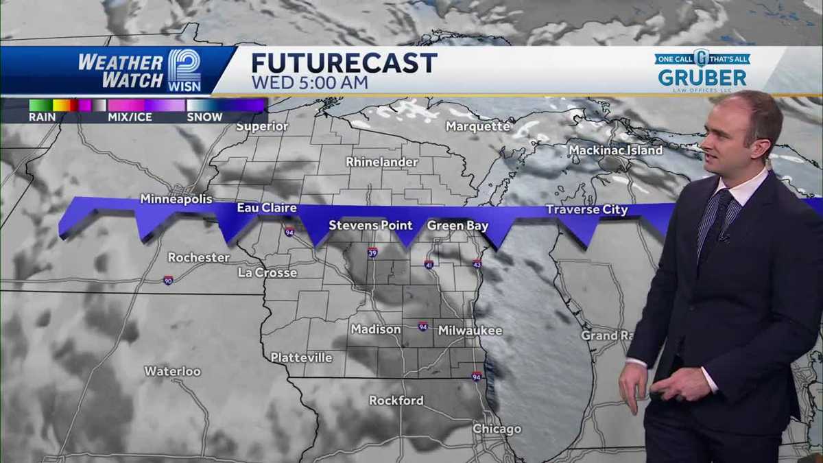 New Year's weekend forecast: Light snow on New Year's Eve