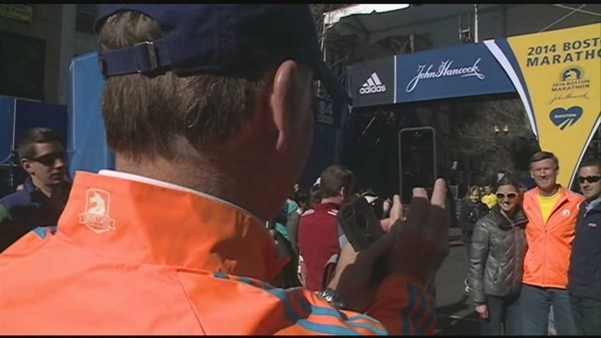 Boston Marathon Finish Line