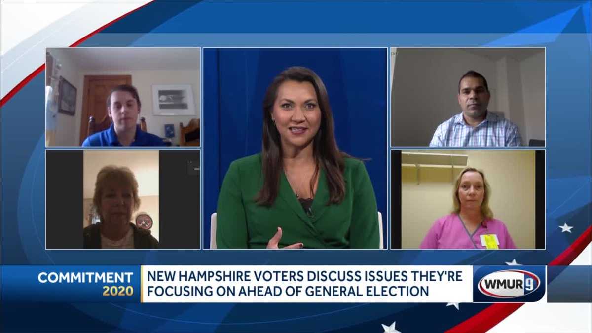 New Hampshire voters discuss issues they are focused on ahead of