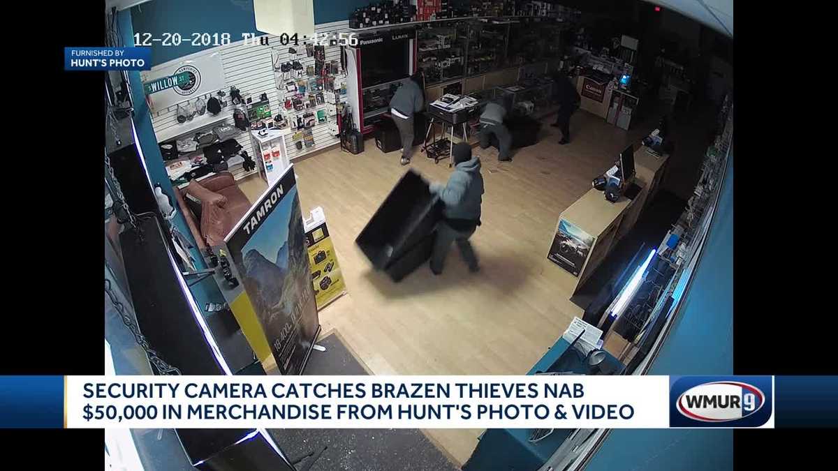 Security camera catches brazen thieves nabbing $50,000 in merchandise ...