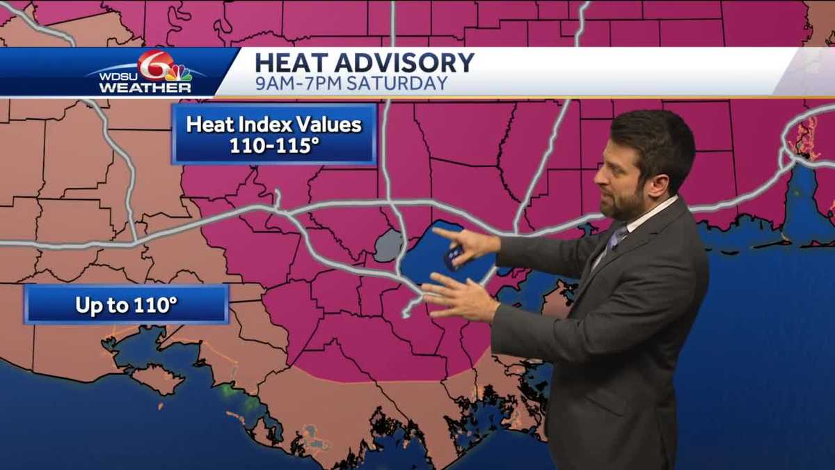 Excessive heat warning Saturday