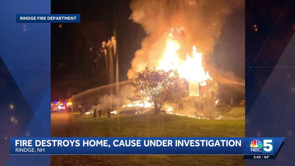 Cheshire County home a total loss after weekend fire