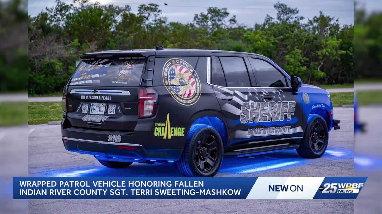 Indian River County unveils vehicle tribute to fallen sergeant
