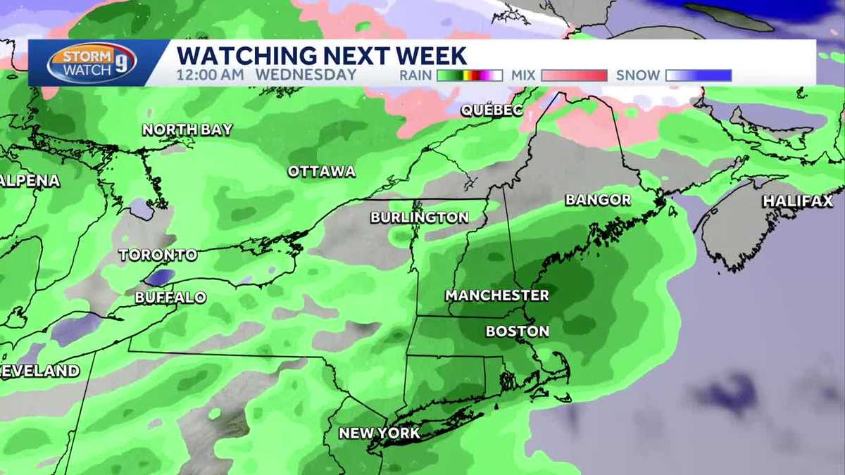 Video: Mostly dry weekend ahead in New Hampshire