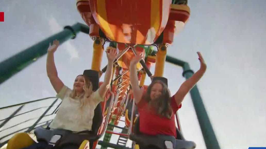 Kentucky Kingdom's new rollercoaster is officially open for rides