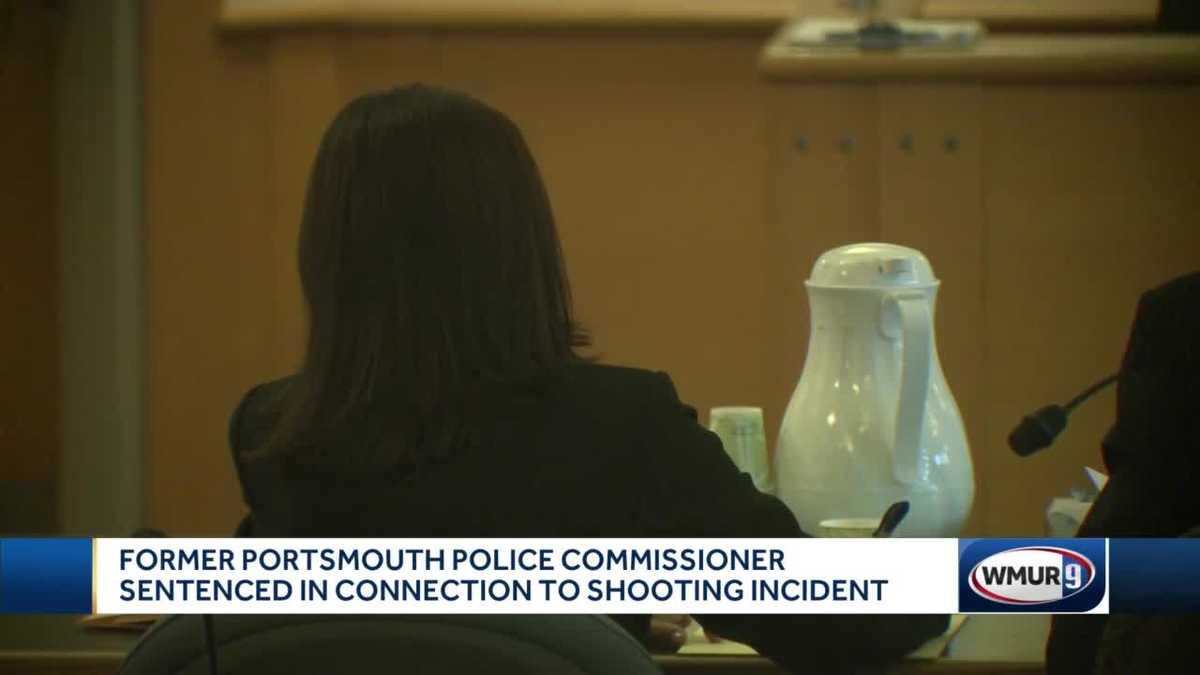 Former police commissioner sentenced in connection with shooting incident