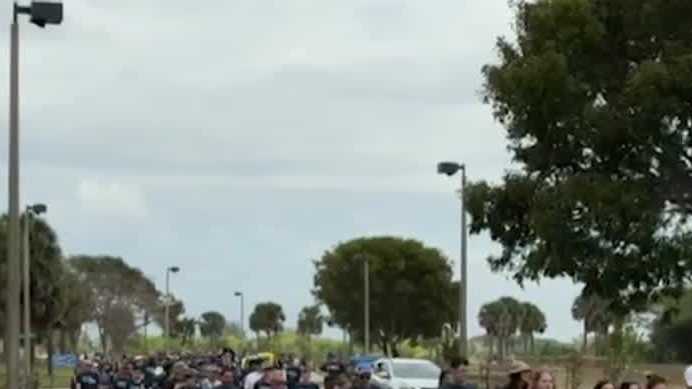 Walking for a good cause in Palm Beach County