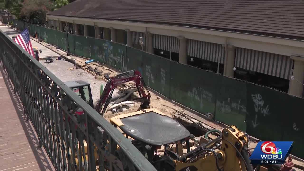 wdsu.com - Duke Carter - French Quarter businesses affected from Decatur Construction project seek legal action