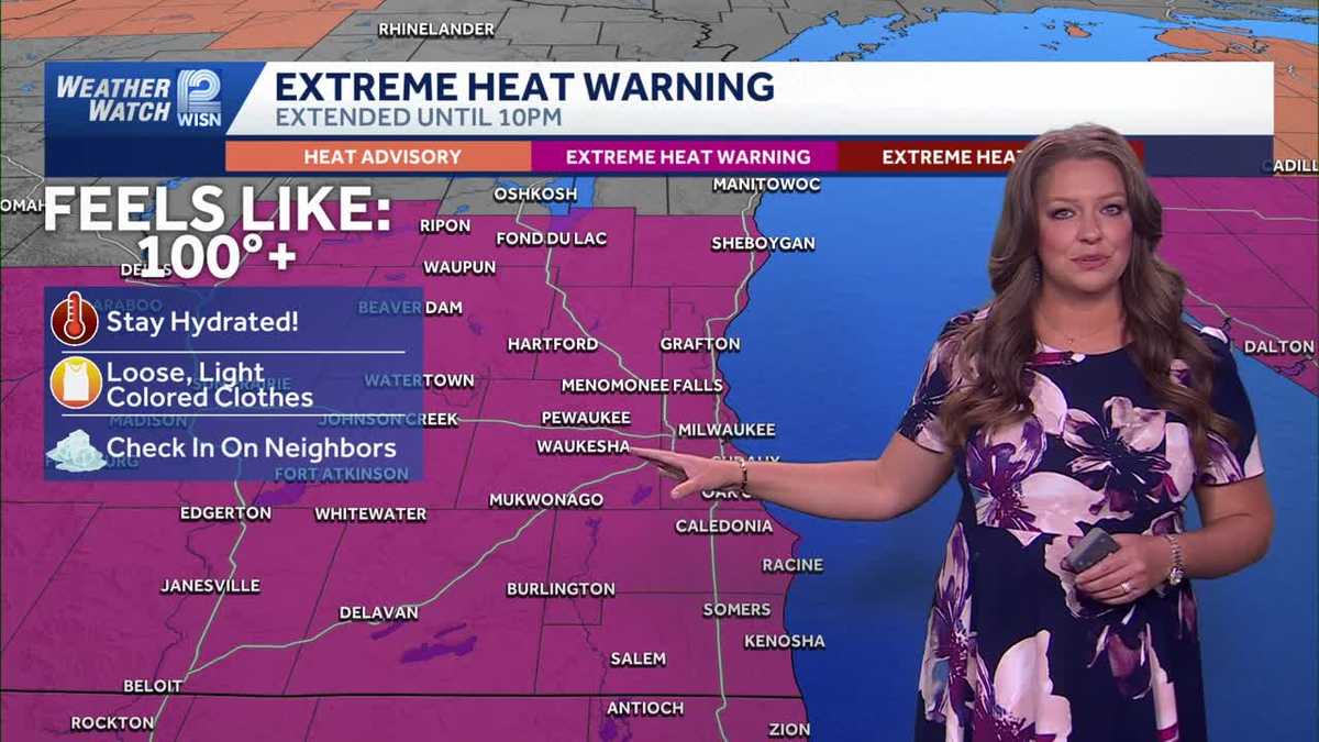 Southern Wisconsin faces rounds of storms, extreme heat ahead of July 4
