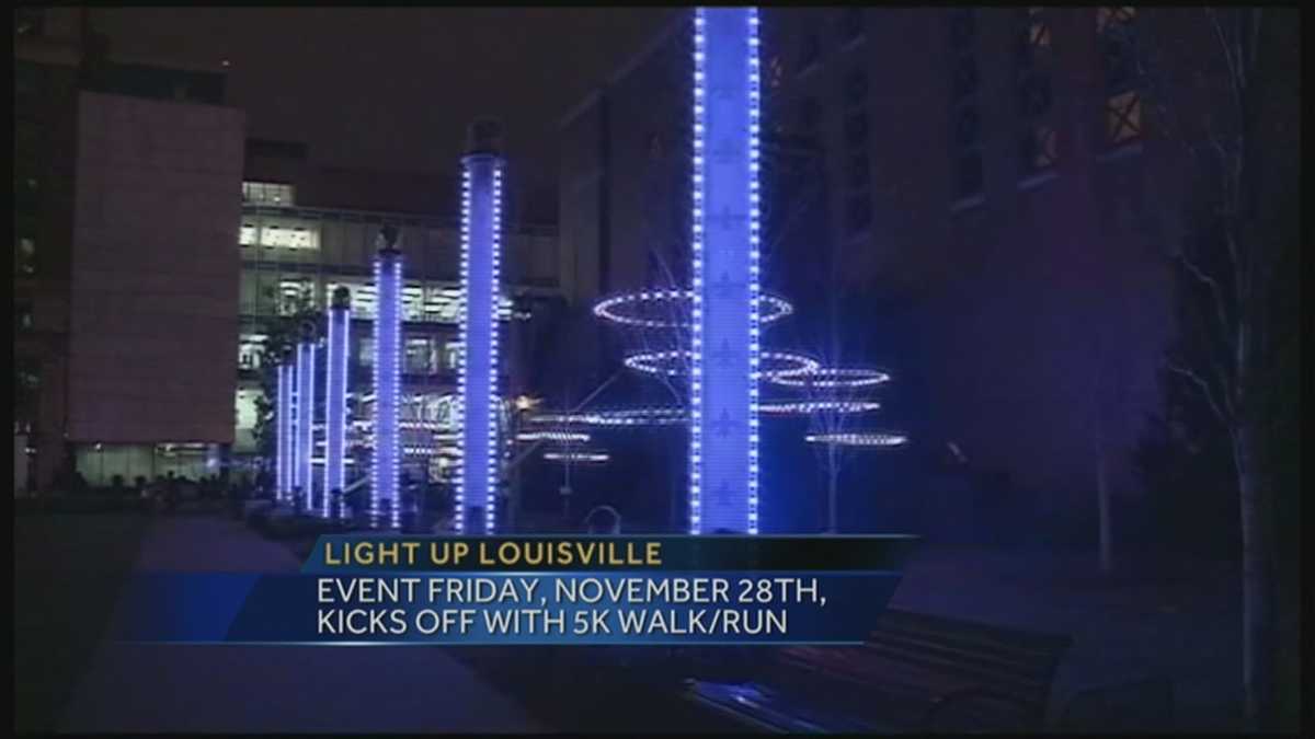 Light up Louisville returns for 40 nights of lights
