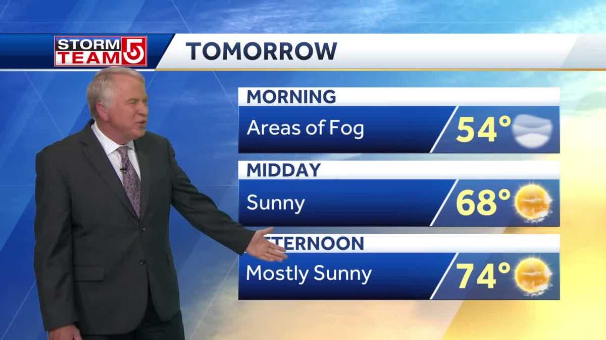 Video: Patchy fog possible overnight