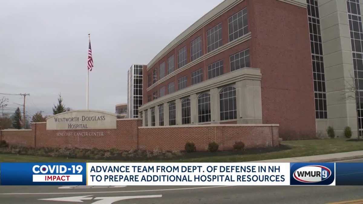 New Hampshire hospitals strain under COVID19 surge as federal help planned