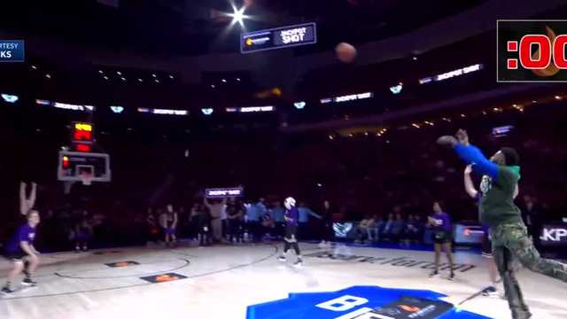 Second fan this week to sink half-court shot at Bucks game, win $10,000 - Vimarsana News