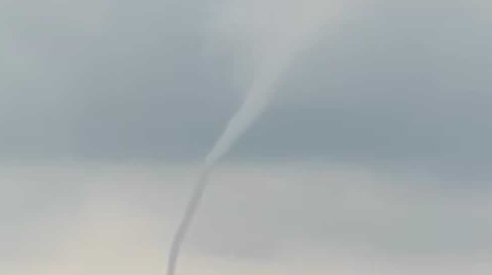 Waterloo cold air funnel makes an appearance