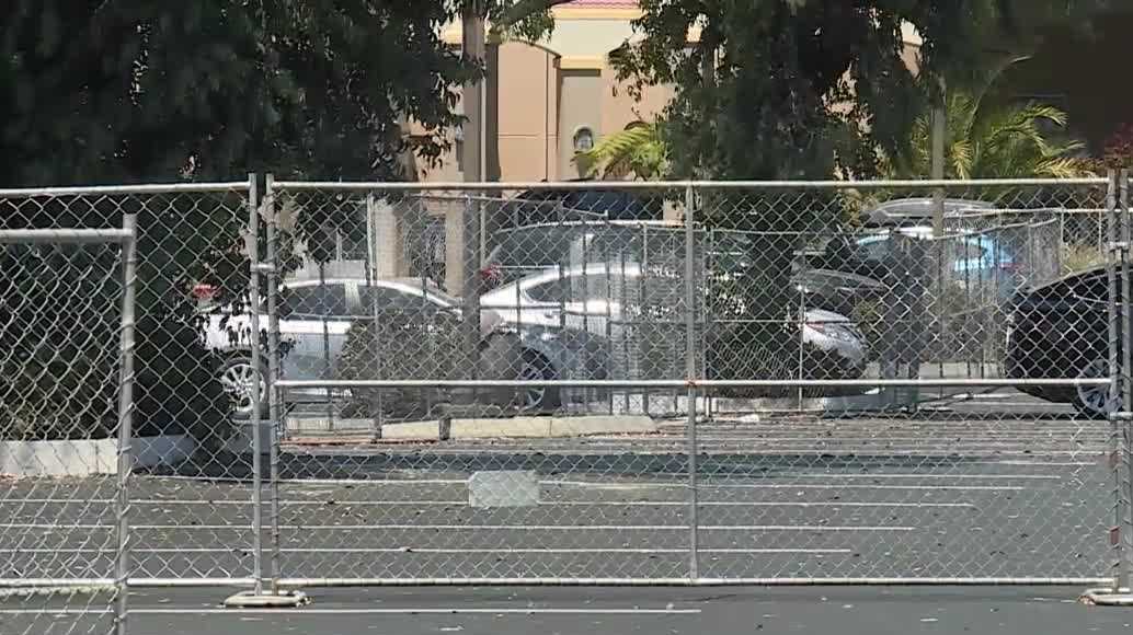 Fence goes up at Seaside hotel, speed bumps added and roads set to close for Car Week