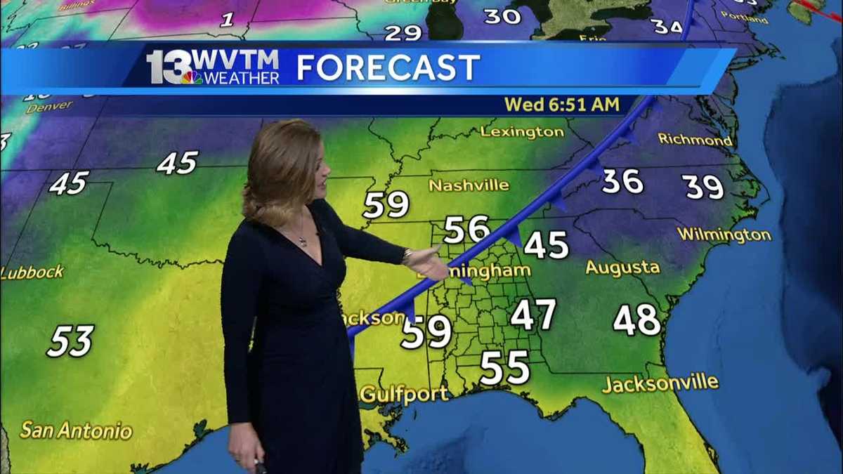 Harmony's Sunday forecast