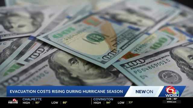 How much an evacuation could cost families in Southeast Louisiana