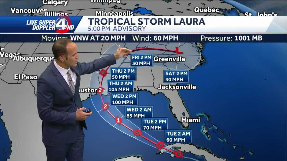Videocast: Week's rain chances & Tropics update