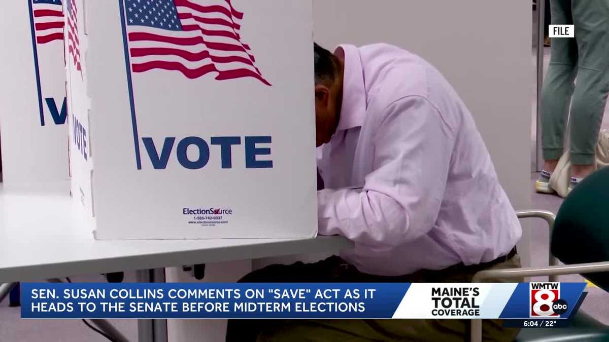 Republican voter ID bill faces slim chance of passing; Sen. Collins in support