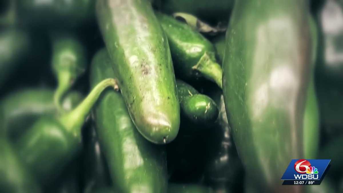 Which products sold in Louisiana were linked to the jalapeño recall due to potential salmonella