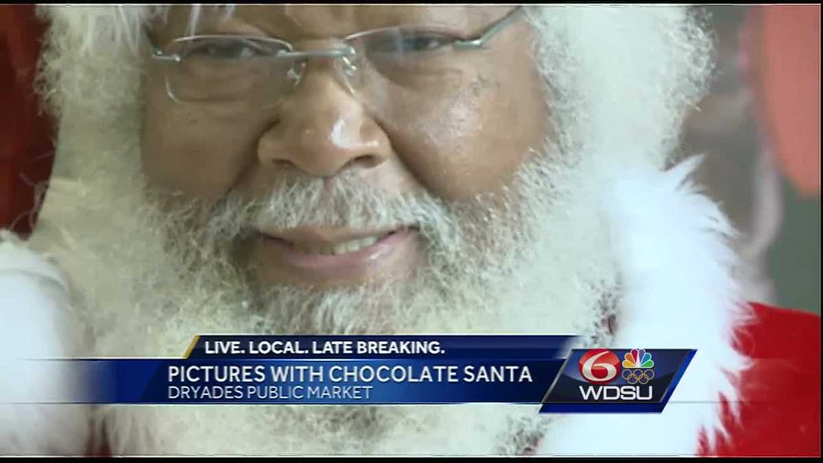 New Orleans' favorite Chocolate Santa returns for another year