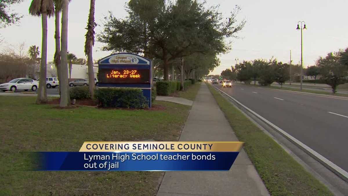 Lyman High School teacher bonds out jail