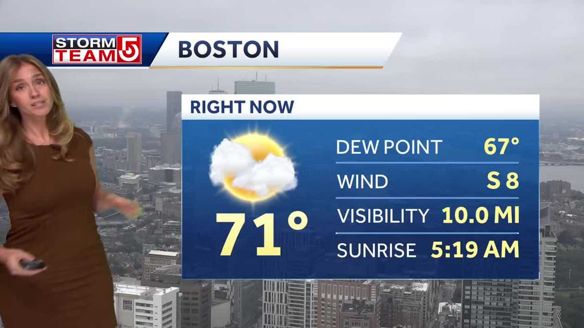 Video: Partly cloudy, temps in low 80s