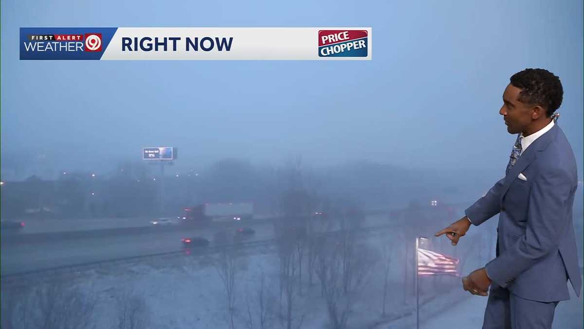 Heaviest bands of snow have moved through, a few flurries possible Friday evening