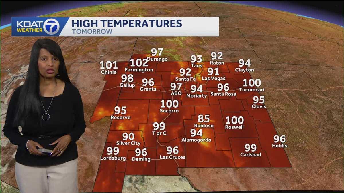Weekend ends hot, but triple-digit heat returns in the week ahead