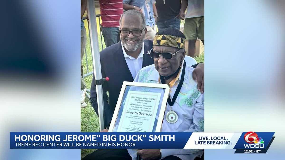 Council approves the renaming of the Tremé Rec Center after Jerome "Big Duck" Smith