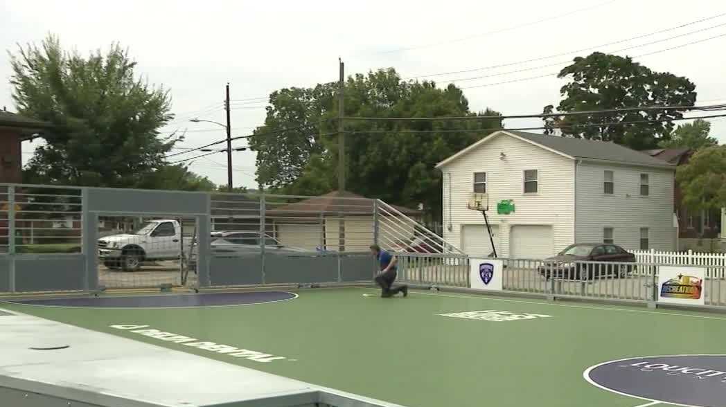 LouCity brings new 'mini-pitch' to Beechmont Community Center