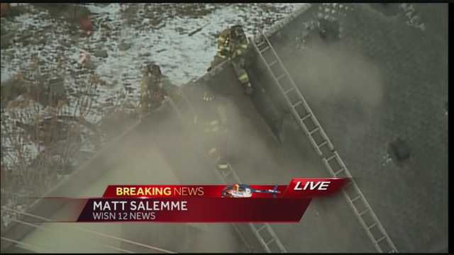 House fire contained at 20th, Center
