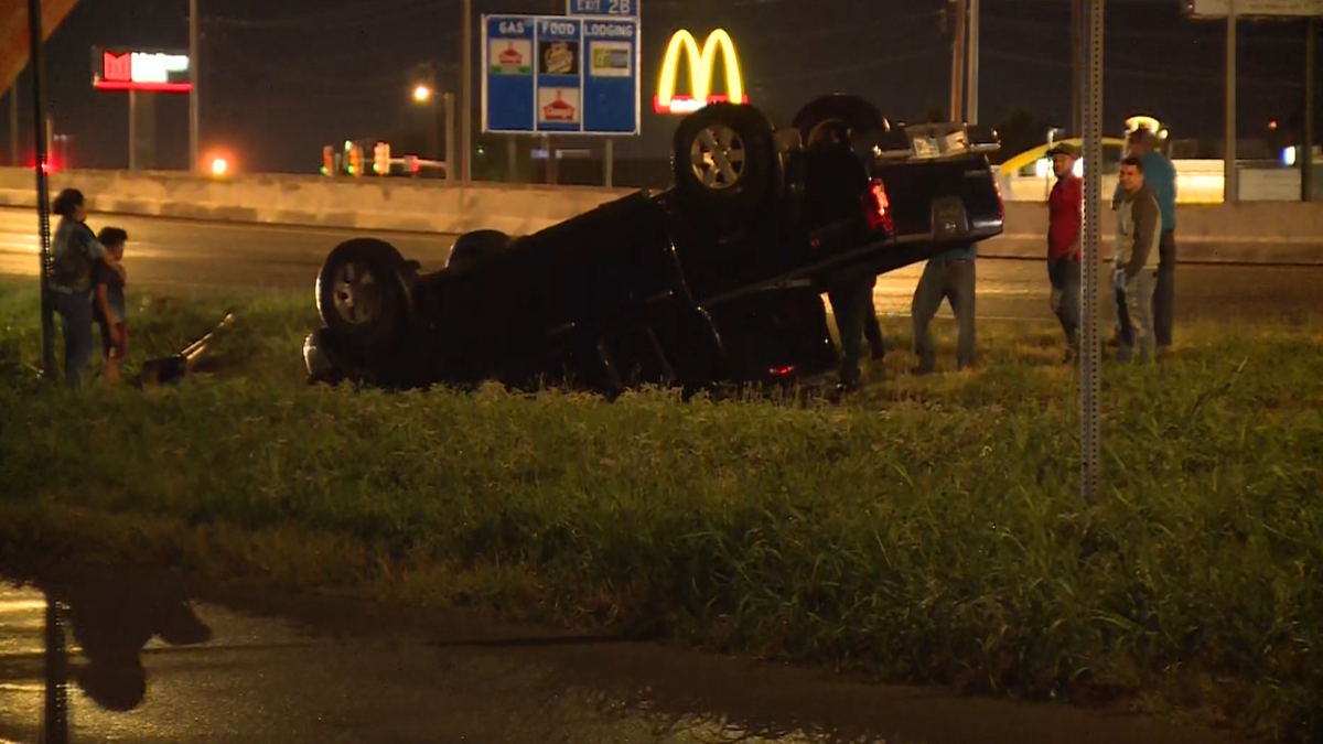Crews respond to rollover crash on ramp near I-240 in SW OKC