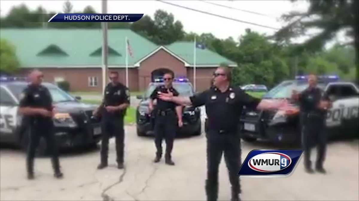 Hudson police release �lip sync challenge� video