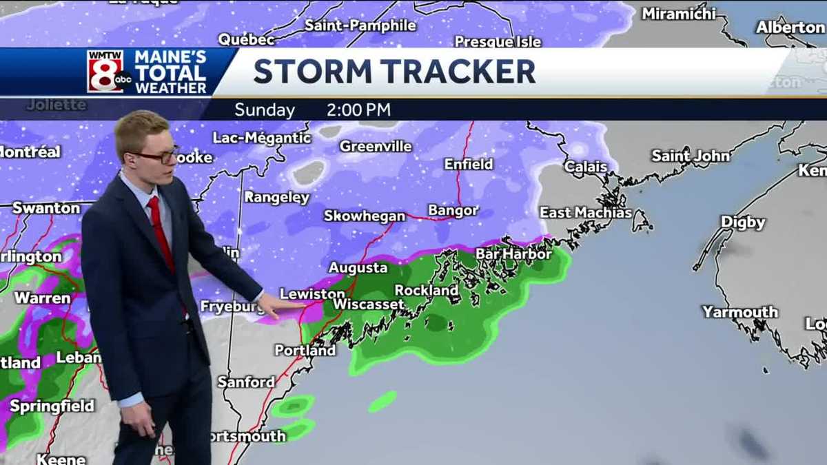 Lots of clouds with rain/snow showers today