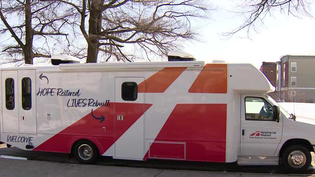 Nonprofit's outreach bus hopes to help people in active addiction