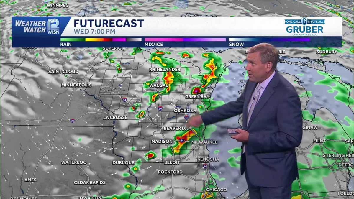 Impact day for Wednesday storms in SE Wisconsin