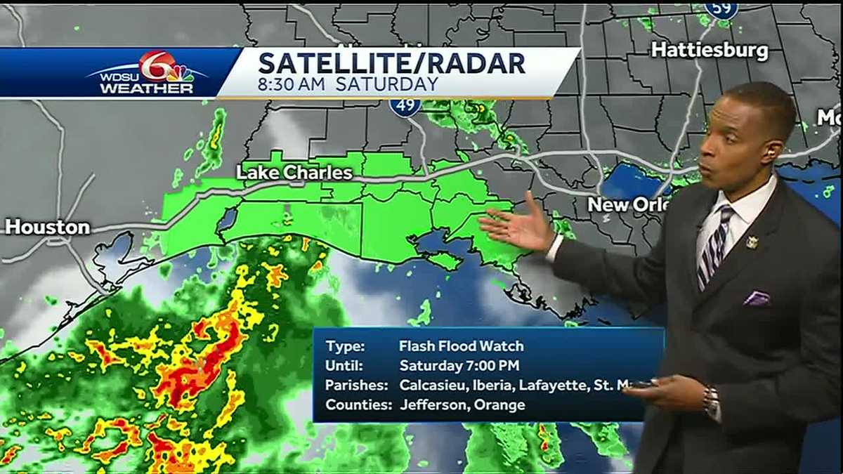 Off and on rain this weekend