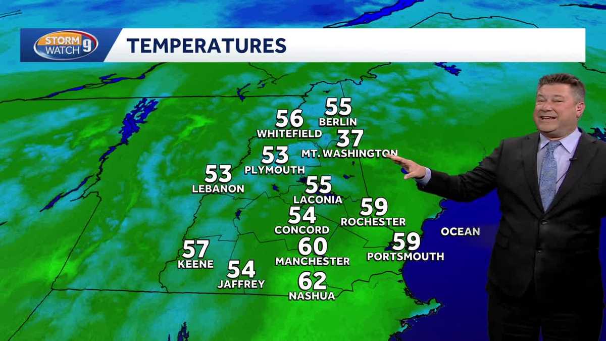 Video: Near-record temperatures this week in New Hampshire