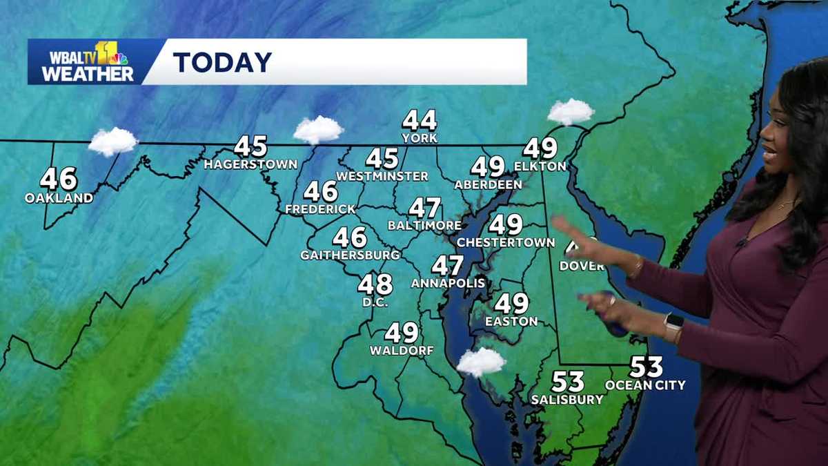Chilly for Thursday but warmer temps, rain in forecast