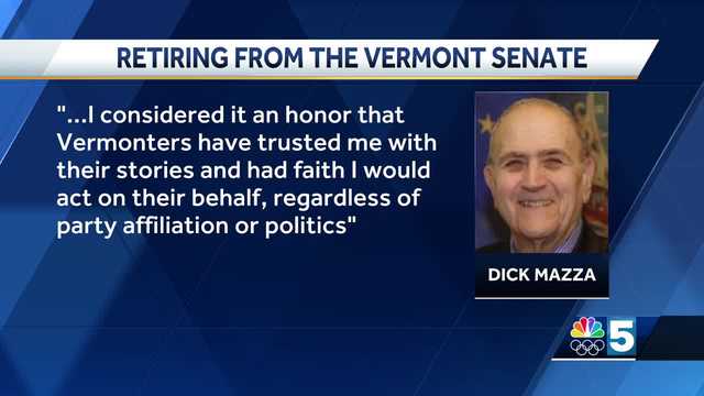 Longtime Vermont Senator Dick Mazza announces resignation - Vimarsana News