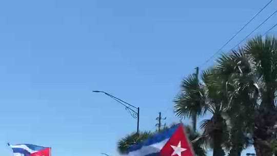 Cuban-Americans rally for freedom in communist nation