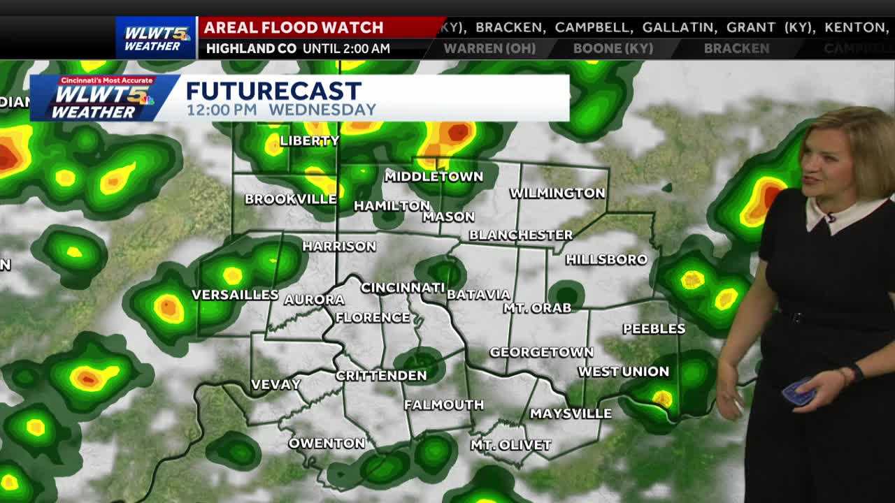 More Downpours Bring Flood Threat for Cincy