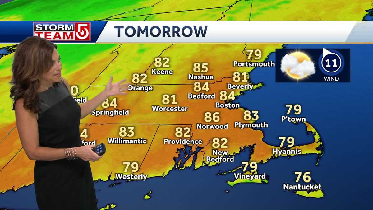 Video: Sunny day with temps in 80s