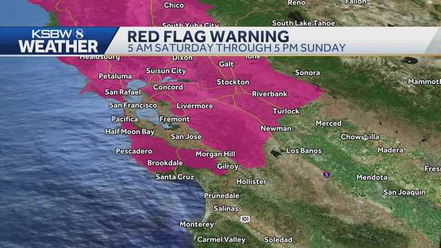 Fire weather watch issued for Santa Cruz Mountains - Vimarsana News