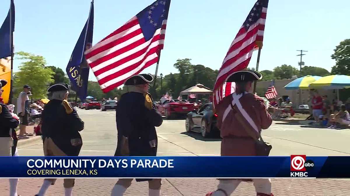 Hundreds turn out for Community Days parade in Lenexa